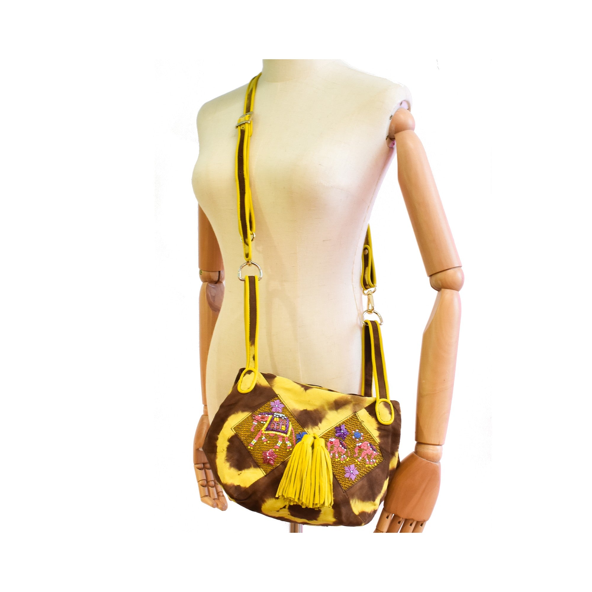 Meher Kakalia Bunny Bag with traditional Silk Route embroidery