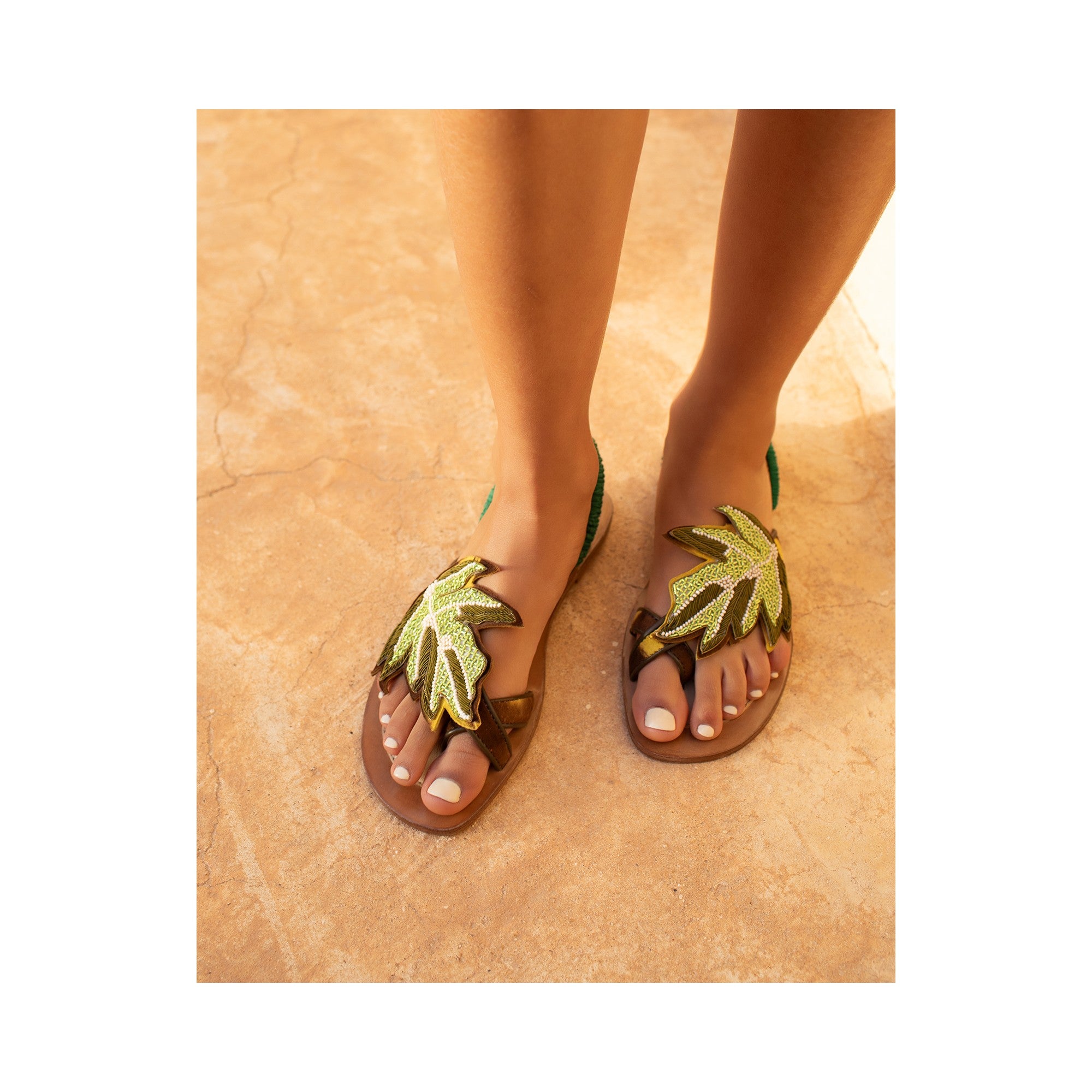 PALM SLINGBACK SANDAL