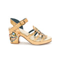 APO GOLD HOPPER HEELED SANDAL