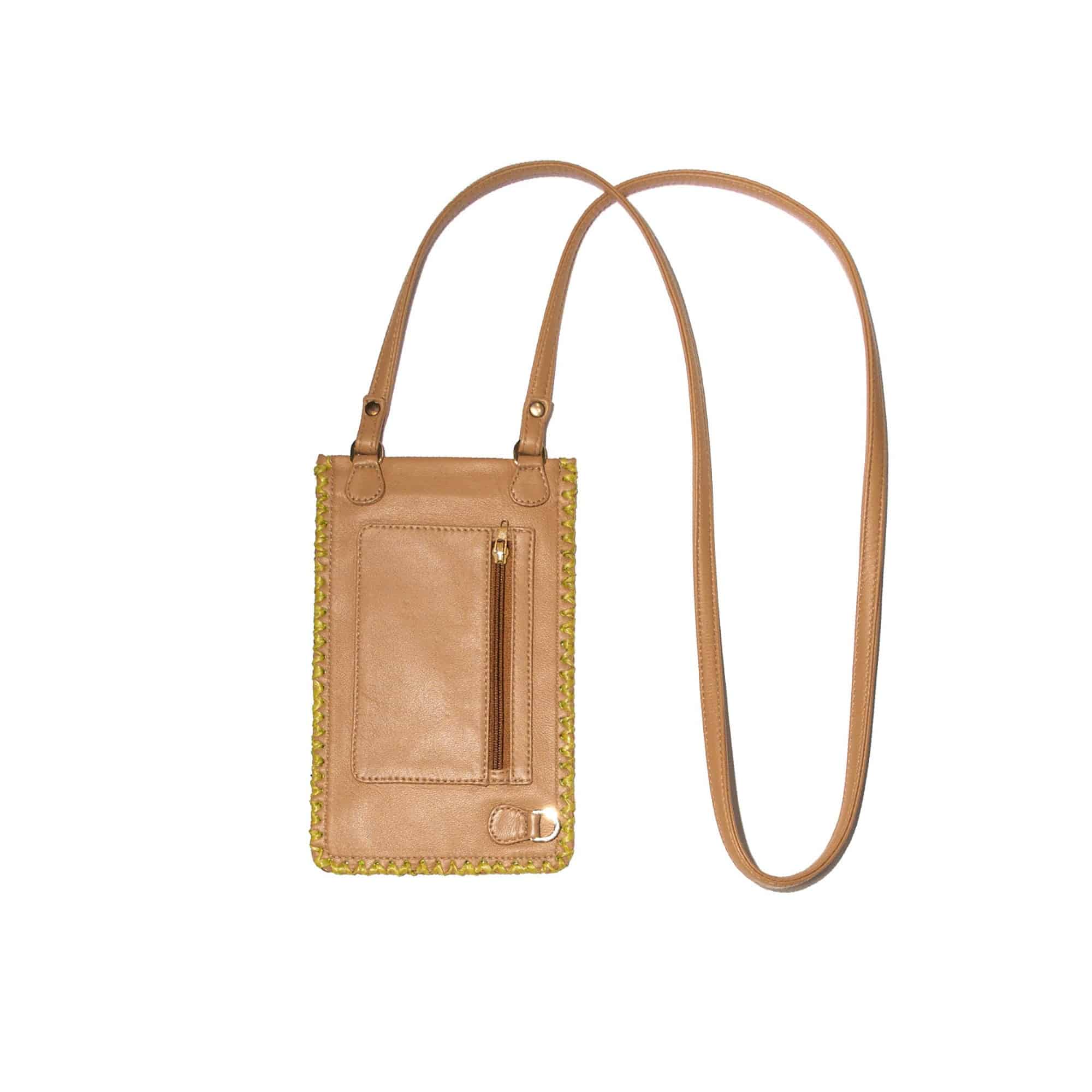 Leather phone case Meher Kakalia