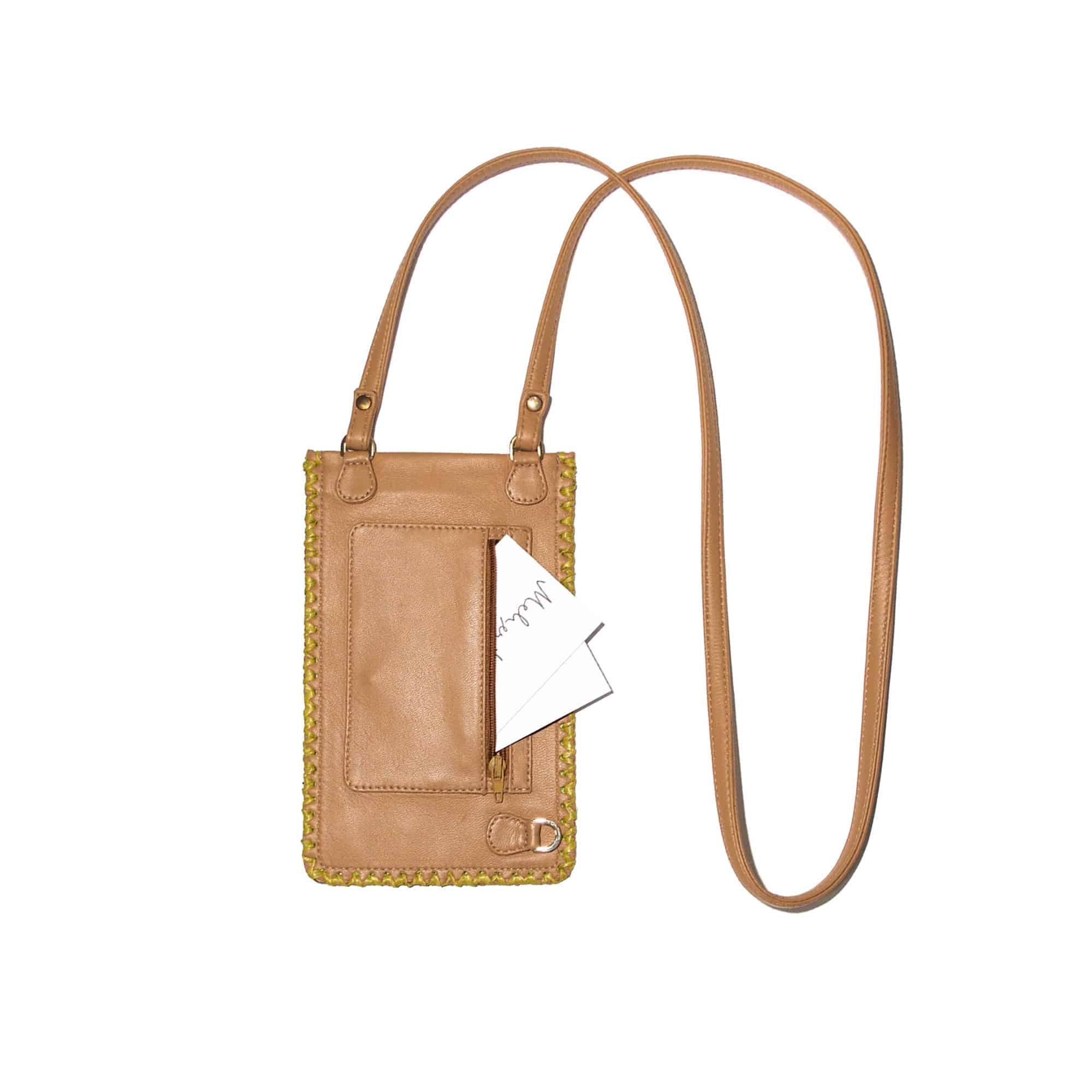 Leather phone case Meher Kakalia