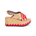 PONZA GEO BLOCK HEELED SANDAL
